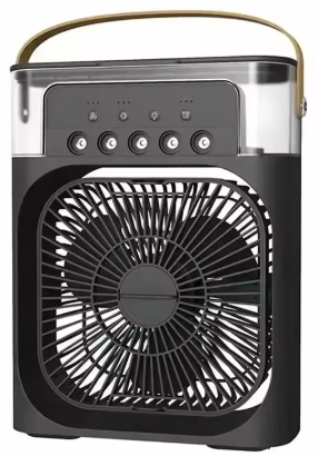 Przenośny Klimatyzator USB 3w1 | Wentylator + Nawilżacz + Chłodzenie Powietrza RG